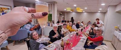 les jardins de saintes repas