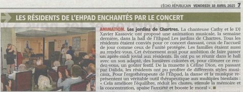 emeis jardins de chartres chant