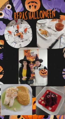 les chardons bleus halloween