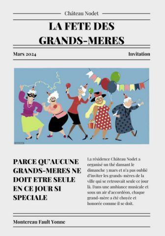 chateau nodet fete