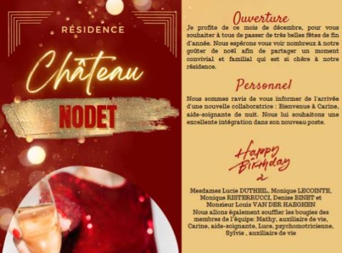 chateau nodet gazette
