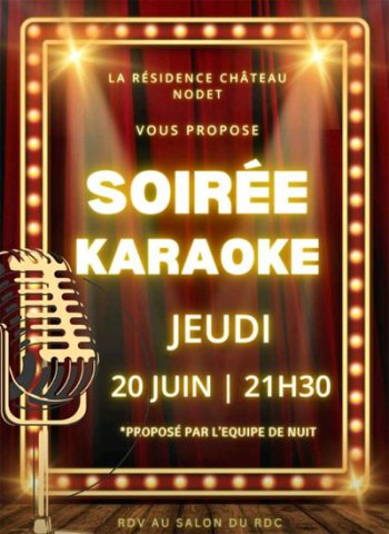 chateau nodet karaoke