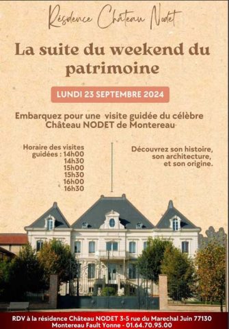 chateau nodet patrimoine
