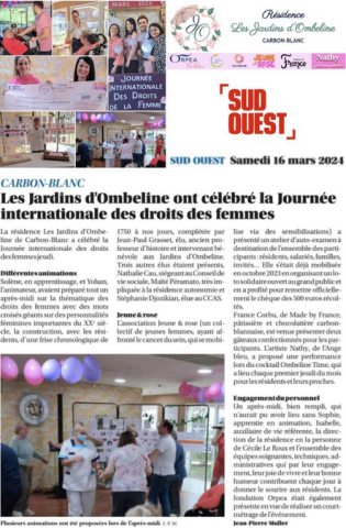 Les Jardins D'Ombeline femme