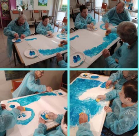 emeis jardins du lac peinture