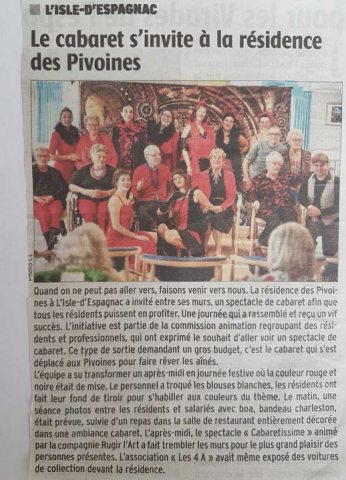 les pivoines cabaret