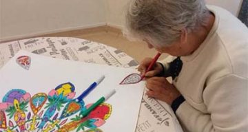 Le Bois joli fresque