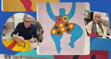 emeis chardons bleus peinture