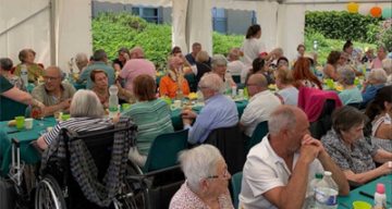 les pergolas repas