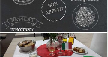 Les Jardins D'Ombeline repas