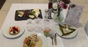 Les Jardins D'Ombeline repas