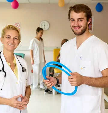 Soignants du centre de rééducation fonctionnelle emeis d'Asnières