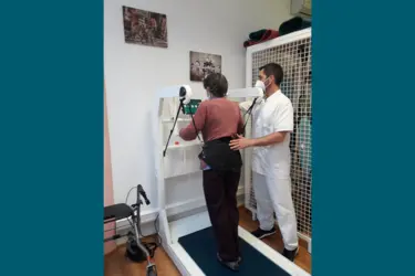 emeis clinique pierre de brantome kine tapis de marche