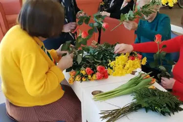 emeis maison de retraite diamantine atelier fleurs