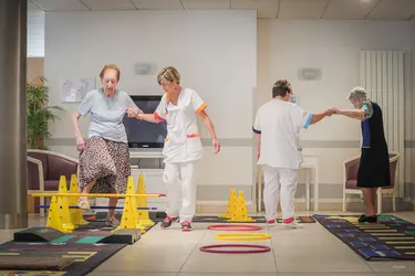 maison de retraie villa paul thomas le vernet kine