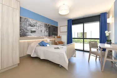 residence les cedres de paron chambre