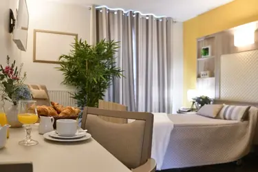 residence les maraichers chambre beige