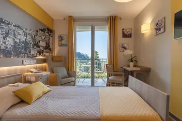 residence les mimosas chambre